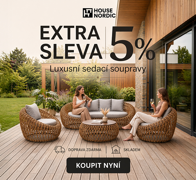 Luxusní sedací souprava na terasu CAPRI ratan