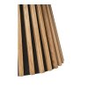 Konferenční stolek Osaka natural, kulatý, dubová dýha, Ø70×45 cm – House Nordic