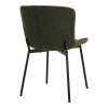 Jídelní židle Maceda, bouclé, tmavě zelená – House Nordic