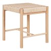Stolička Abano, přírodní papírový výplet, 42×42×46,5 cm – House Nordic