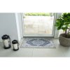 Rohožka Havana, chenille polyester, modrá, 80×50 cm – House Nordic
