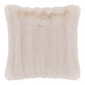 Polštář Galena, umělá kožešina, bílá, 45×45 cm – House Nordic