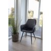 Umělá kožešina House Nordic, černá, Ø35 cm – House Nordic
