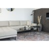 Koberec Havana, kulatý, oranžovo-modrý, Ø200 cm – House Nordic