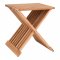 Zahradní odkládací stolek Erto, teak, 35×40×45 cm – House Nordic