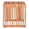 Zahradní odkládací stolek Pego, teak, čtvercový, 40×40×40 cm – House Nordic