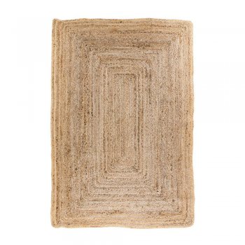 Koberec Bombay, pletená juta, přírodní, 120×180 cm – House Nordic
