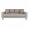 Pohovka Lido, 2,5místná, polyester, kamenná šedá, 180×93×76 cm – House Nordic