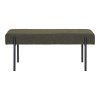 Lavice Swindon, bouclé, tmavě zelená, 100×36×42,5 cm – House Nordic