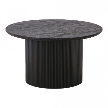 Konferenční stolek Boavista, tmavě hnědý, 80×80×45 cm – House Nordic