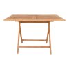 Zahradní stůl Oviedo, teak, 120×80 cm – House Nordic