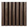 Akustický panel, dýha ořech, 240×60×2,2 cm (1 pár) – House Nordic