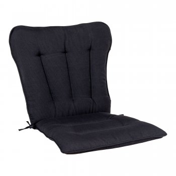 Podsedák Cleveland, černý, 45×51,5×5 cm – House Nordic