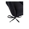 Podsedák Cleveland, černý, 45×51,5×5 cm – House Nordic