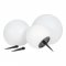 Sada solárních LED lamp Lifton, bílá, Ø20–30 cm – House Nordic