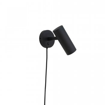 Nástěnná lampa Paris, černá - House Nordic