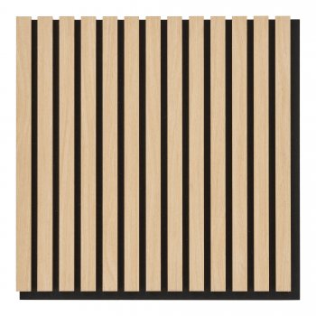 Akustický panel, přírodní dub, 52×52×2,2 cm (1 pár)– House Nordic