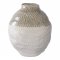 Váza keramická, bílo-zelená, ø26×30,5 cm – House Nordic
