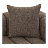 Pohovka Aurora Lounge, rohová levá, bouclé, hnědá, 293×104/160×68 cm – House Nordic