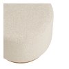 Daisy taburet, bouclé, pískový, ø 50 cm × 41 cm – House Nordic