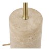 Stolní lampa Sheffield, mramorová/kovová, 25×25×45 cm – House Nordic