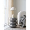Stolní lampa Sheffield, mramorová/kovová, 25×25×45 cm – House Nordic
