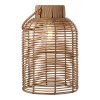 Lampa Brentford, přírodní, polyrattan, 20×20×30,5 cm – House Nordic
