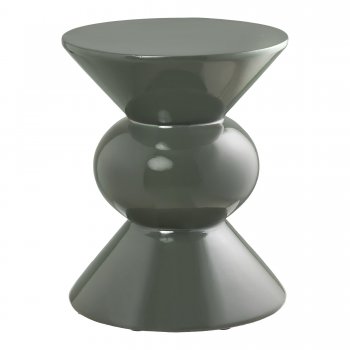 Rosolina odkládací stolek, zelená, Ø33,5 × 40,5 cm – House Nordic