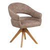 Jídelní set Noli & Dover, stůl 200×90×76 cm + 6 židlí, off‑white/krémová – House Nordic