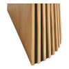 Jídelní rozkládací stůl Osaka natural, kulatý, dubová dýha, Ø120-200-250-300×75 cm – House Nordic