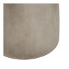 Jídelní stůl Bonnet, kulatý, cementový vzhled, šedý, průměr 120×75 cm – House Nordic