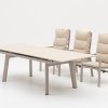 Luxusní zahradní nábytek CATANIA rozkládací stůl + 6 relaxačních křesel